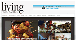 Desktop Screenshot of livingmagazine.net